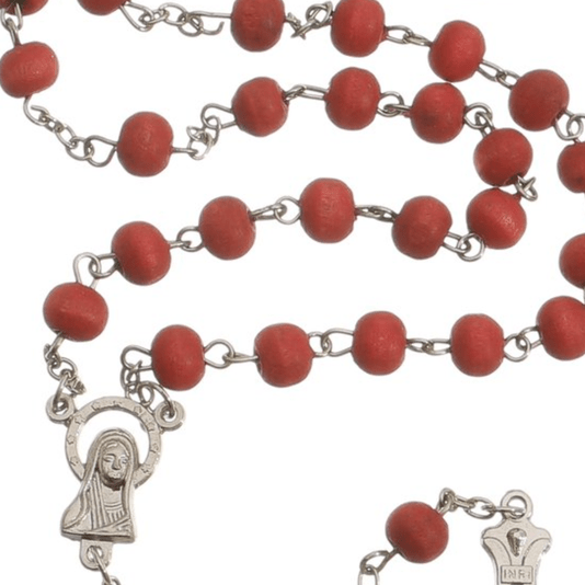 Terço Perfumado de Nossa Senhora do Silêncio com Caixinha Acrílica de Aparecida
