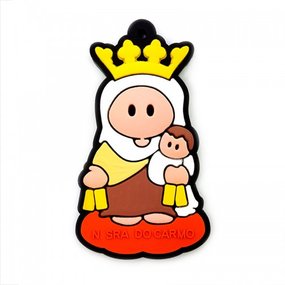 Chaveiro Emborrachado Nossa Senhora do Carmo - 06 Un