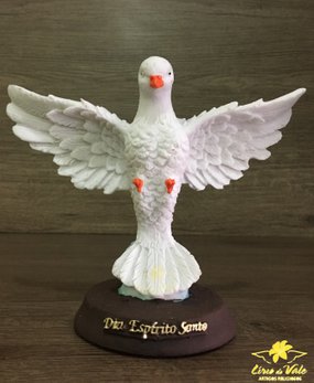 Divino Espírito Santo em Resina com Pedestal - 11cm
