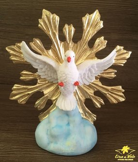 Divino Espírito Santo em Resina - 14cm