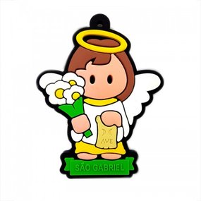 Chaveiro Emborrachado São Gabriel - 06 Un