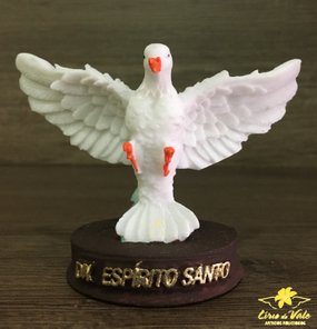 Divino Espírito Santo em Resina com Pedestal - 07cm