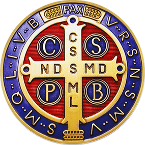 Adesivo Colorido de São Bento M - 3un