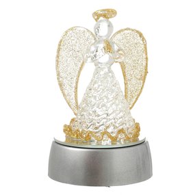 Anjo da Guarda com luz - Dourado