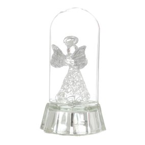 Anjo da Guarda com luz de led - Prata