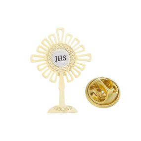 Botton Ostensório Dourado Folheado