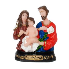 Busto da Sagrada Família em Resina - 7cm