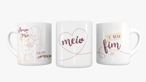 Caneca Amor de Mãe, Não Tem Começo, Meio e Nem Fim