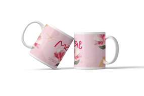 Caneca de Mães - Mãe, Essência de Amor - em Porcelana