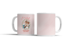 Caneca de Mães - Mãe, Santuário de Amor - em Porcelana