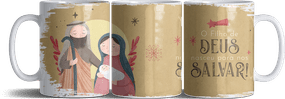 Caneca de Natal - O Filho de Deus Nasceu para Nos Salvar