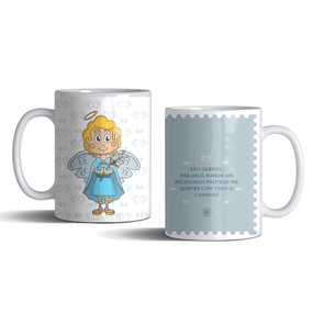 Caneca de Porcelana Infantil São Gabriel