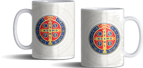 Caneca de Porcelana, Medalha de São Bento