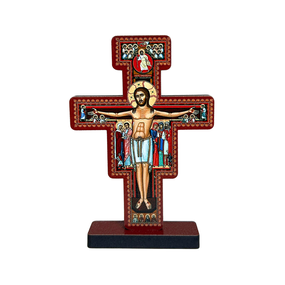 Cruz de São Damião de Mesa - 15cm
