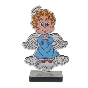 Enfeite Anjo da Guarda Azul Infantil