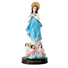 Imagem de Nossa Senhora da Imaculada Conceição em Resina - 21cm