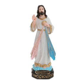 Imagem de Jesus Misericordioso em Resina - 20cm