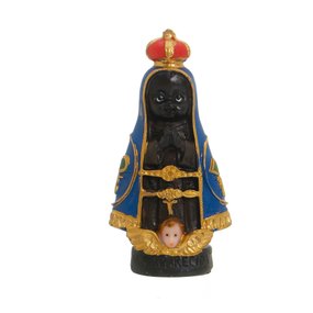 Imagem de Nossa Senhora Aparecida Infantil em Resina - 8cm