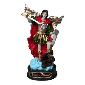 Imagem de São Miguel Arcanjo em Resina - 10cm