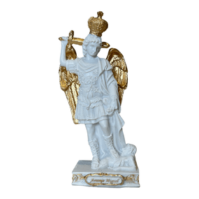 Imagem de São Miguel do Monte Gargano em Resina - 12,5cm