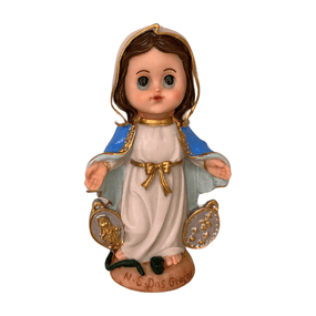 Imagem Nossa Senhora Das Graças Infantil em Resina - 14cm