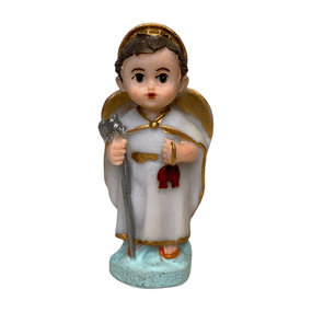 Imagem Infantil de São Rafael Arcanjo em Resina - 7,8cm