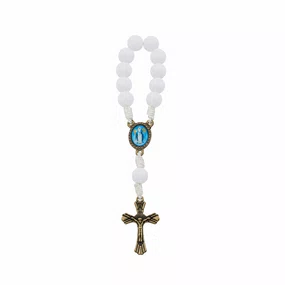 Kit Dezena NS Das Graças Pérola Branca 8mm 6un