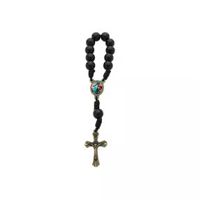 Kit Dezena São Miguel Pérola Preta 8mm 6un
