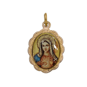 Medalha do Sagrado Coração de Maria - 50un