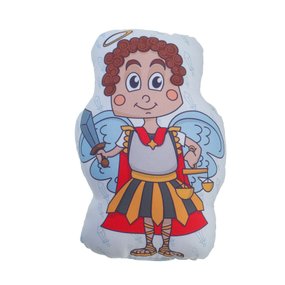Naninha/almofada de São Miguel Arcanjo em Modelo Infantil