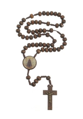 Terço de Nossa Senhora Aparecida - Marrom