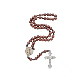 Terço de Nossa Senhora da Imaculada Conceição  Pérola Marrom