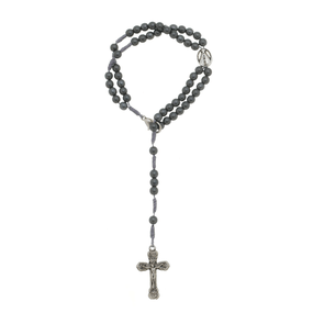 Terço de Pulso Nossa Senhora Aparecida em Hematita - 2Un