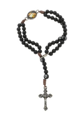 Terço de Pulso São Bento - Preto 3un