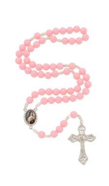 Terço de Santa Teresinha - Rosa 8mm