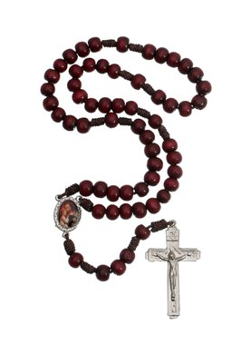 Terço Dos Homens de Madeira - Vermelho