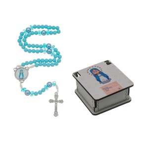 Terço Infantil de Nossa Senhora Das Graças com Caixa