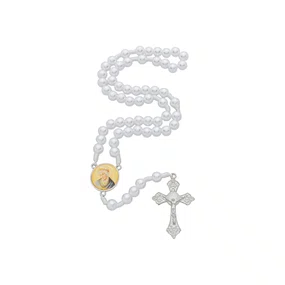 Terço de Nossa Senhora de La Salette Pérola 8mm