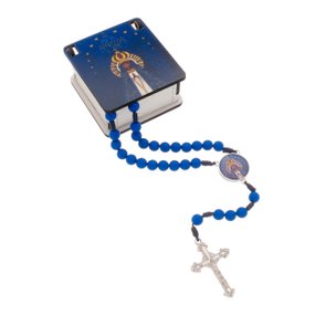 Terço Nossa Senhora Aparecida com Porta Terço em Mdf - Linha Santos