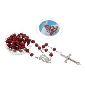 Terço Perfumado de Nossa Senhora Aparecida Prata