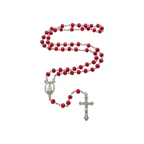 Terço Perfumado de Nossa Senhora Aparecida com Caixinha Acrílica - 12un