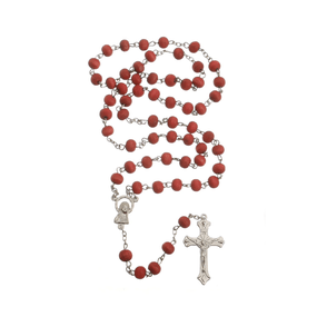 Terço Perfumado de Nossa Senhora do Silêncio com Caixinha Acrílica de Aparecida