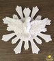 Divino Espírito Santo em Resina - Branco 13cm