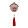 Adorno de Mães para Parede em MDF com Pompom Vermelho