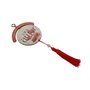 Adorno de Mães para Parede em MDF com Pompom Vermelho