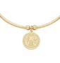 Bracelete da Medalha de São Bento Dourado