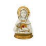Busto Sagrado Coração de Maria em Resina - Pérola 12cm