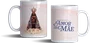 Caneca Amor de Mãe - Nossa Senhora Aparecida