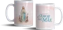 Caneca Amor de Mãe - Nossa Senhora de Lourdes