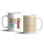 Caneca de Porcelana Infantil Sagrada Família